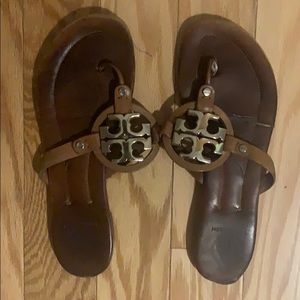 Tory Burch Metal and Miller Thong Sandal 8.5/9